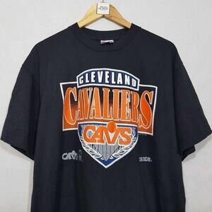 1992_S Cleveland Cavaliers Cavs Shirt 90S 80S Tee For Fan Men W